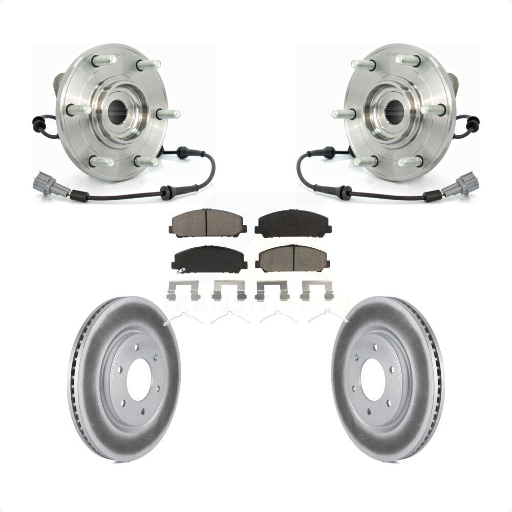 Transit Auto KBB-121191 Wheel Bearing and Hub Assembly for 2008-2012 Nissan Armada, Nissan TITAN, INFINITI QX56 - Front product image