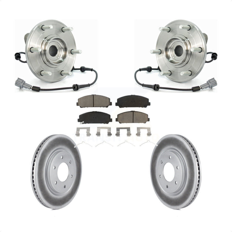 Transit Auto KBB-121191 Wheel Bearing and Hub Assembly for 2008-2012 Nissan Armada, Nissan TITAN, INFINITI QX56 - Front product image