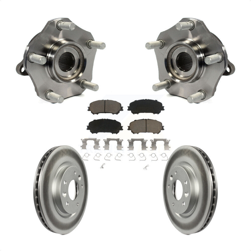 Transit Auto KBB-121193 Wheel Bearing and Hub Assembly for 2014-2022 Nissan Rogue, Nissan Qashqai, Nissan Rogue Sport - Front product image