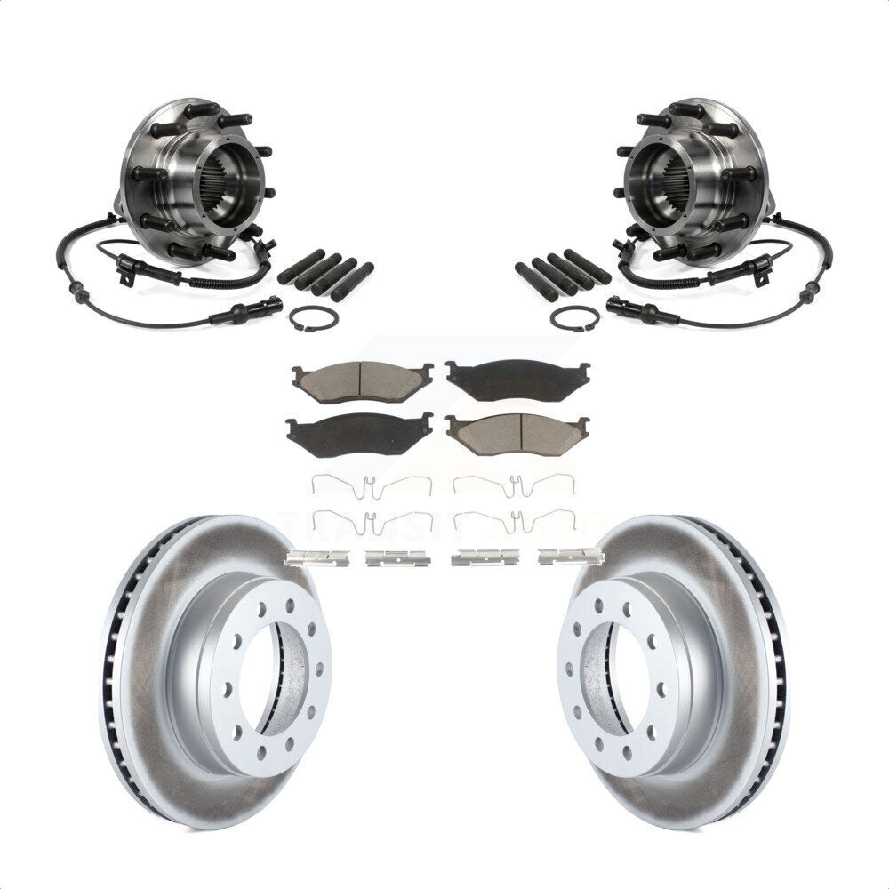Transit Auto KBB-121198 Wheel Bearing and Hub Assembly for 2005-2010 Ford F-550 Super Duty - Front product image