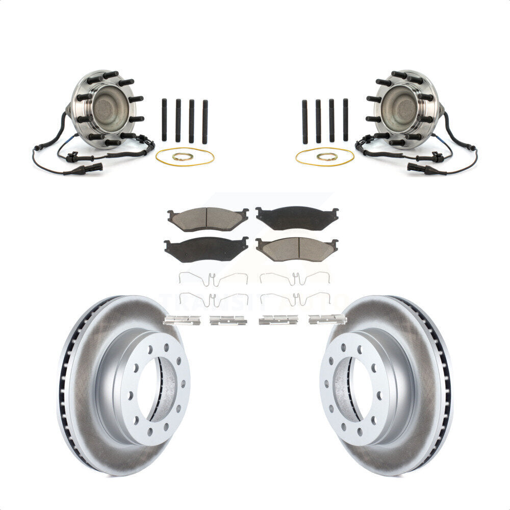 Transit Auto KBB-121199 Wheel Bearing and Hub Assembly for 2005-2010 Ford F-450 Super Duty, Ford F-550 Super Duty - Front product image