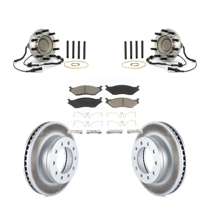 Transit Auto KBB-121199 Wheel Bearing and Hub Assembly for 2005-2010 Ford F-450 Super Duty, Ford F-550 Super Duty - Front product image
