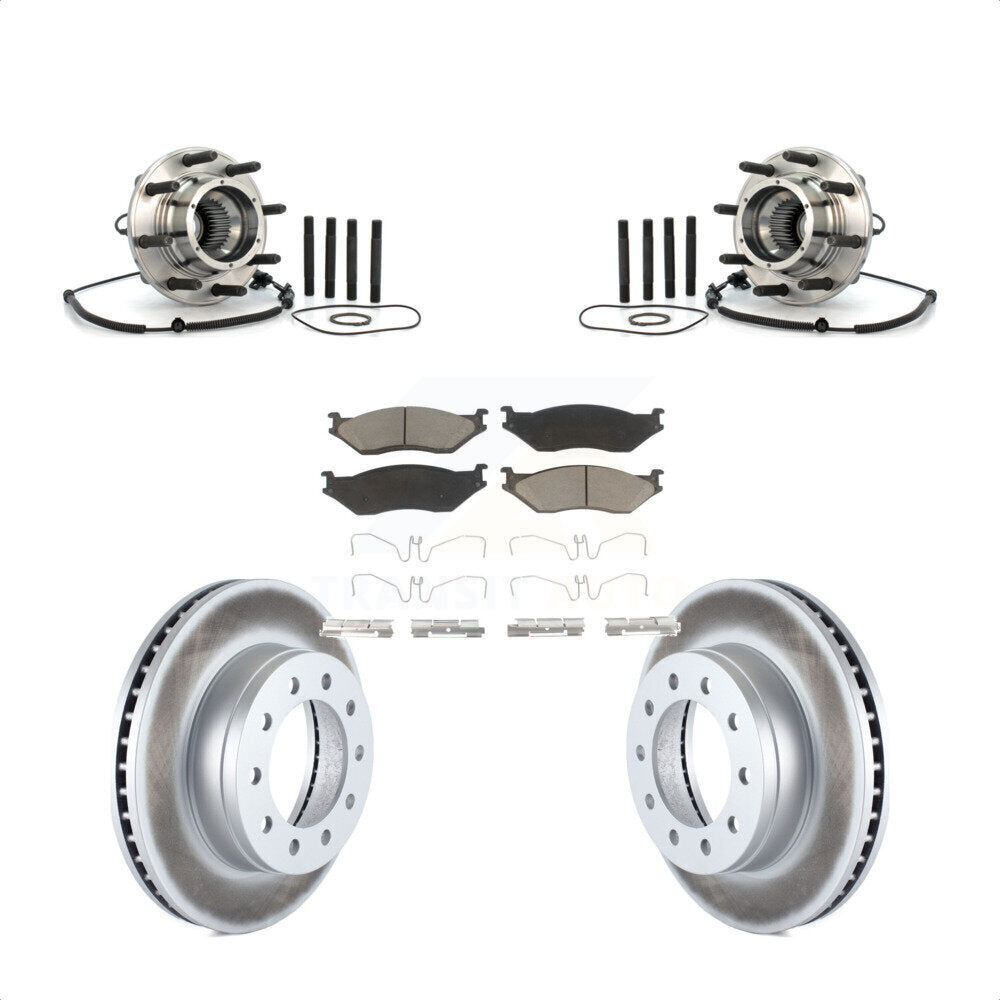 Transit Auto KBB-121200 Wheel Bearing and Hub Assembly for 2010 Ford F-550 Super Duty - Front product image