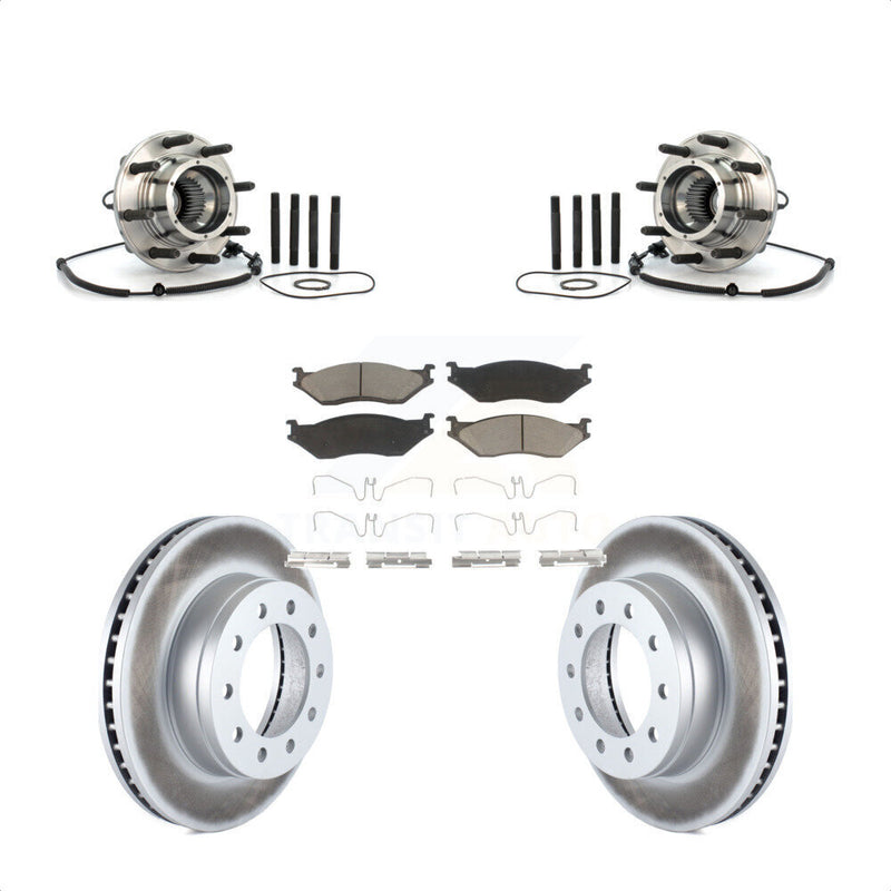 Transit Auto KBB-121200 Wheel Bearing and Hub Assembly for 2010 Ford F-550 Super Duty - Front product image