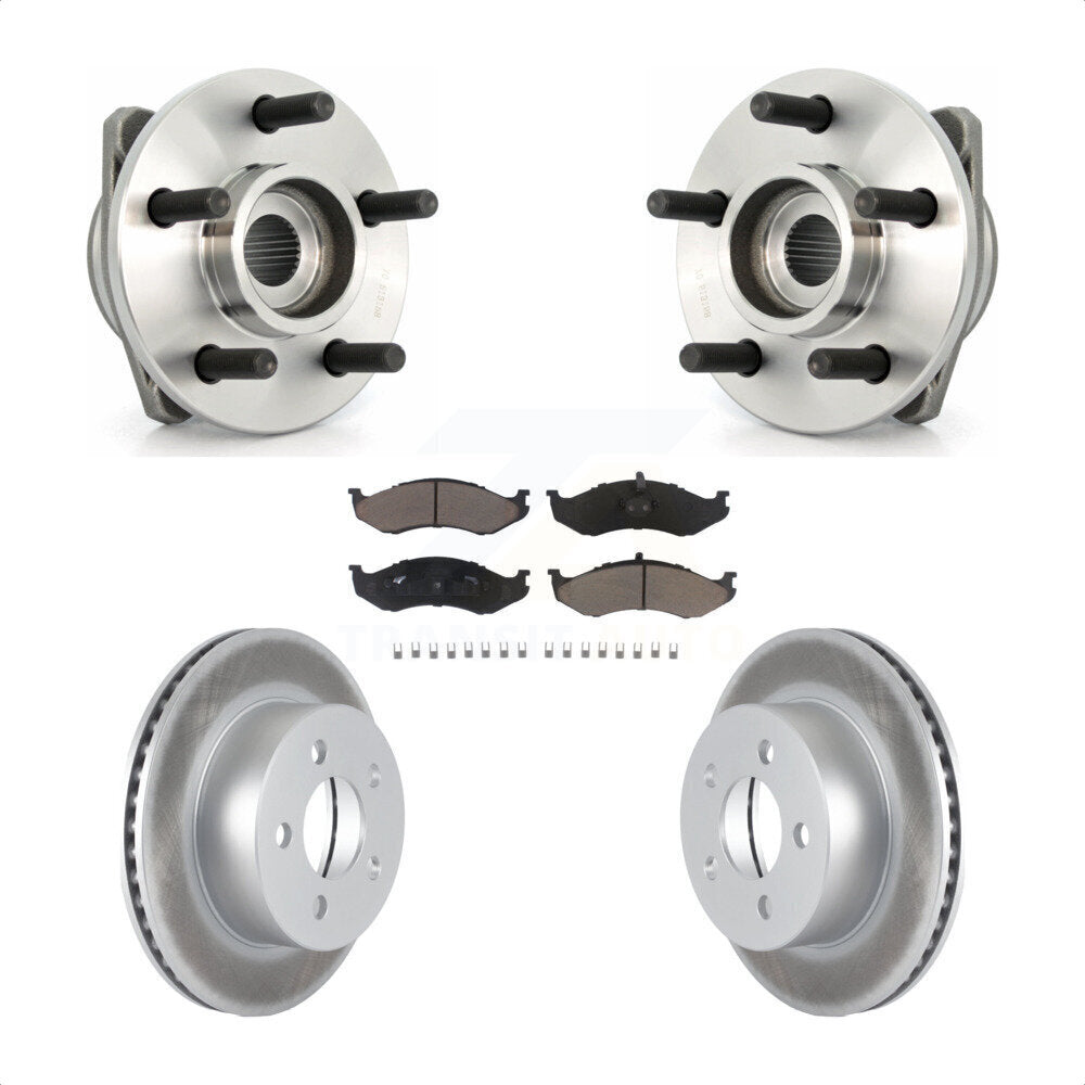 Transit Auto KBB-121201 Wheel Bearing and Hub Assembly for 2000-2006 Jeep Cherokee, Jeep TJ, Jeep Wrangler - Front product image