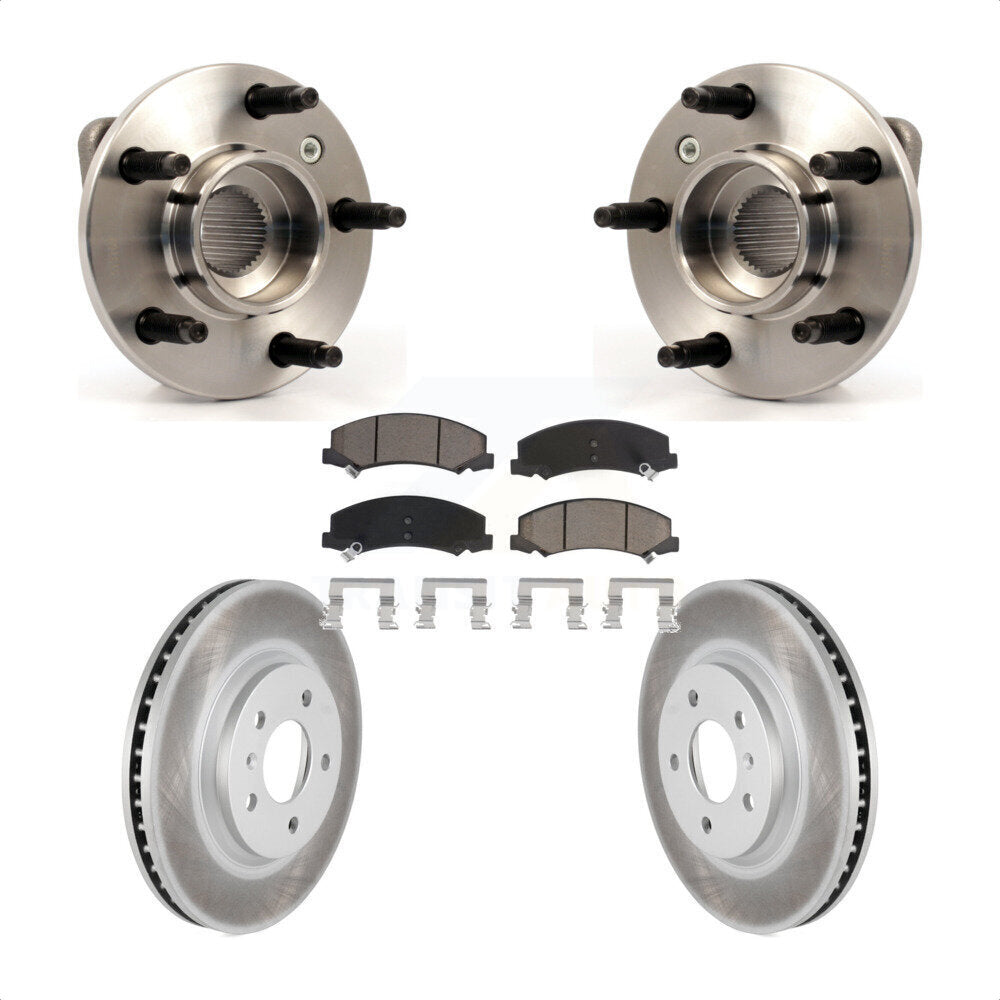 Transit Auto KBB-121210 Wheel Bearing and Hub Assembly for 2006-2008 Chevrolet Impala, Chevrolet Monte Carlo - Front product image