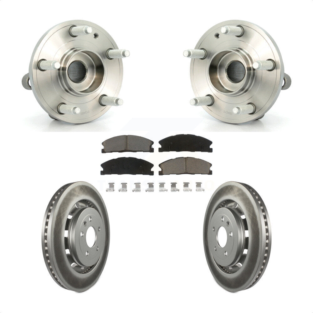 Transit Auto KBB-121217 Wheel Bearing and Hub Assembly for 2013-2019 Ford Explorer, Ford Police Interceptor Utility - Front product image