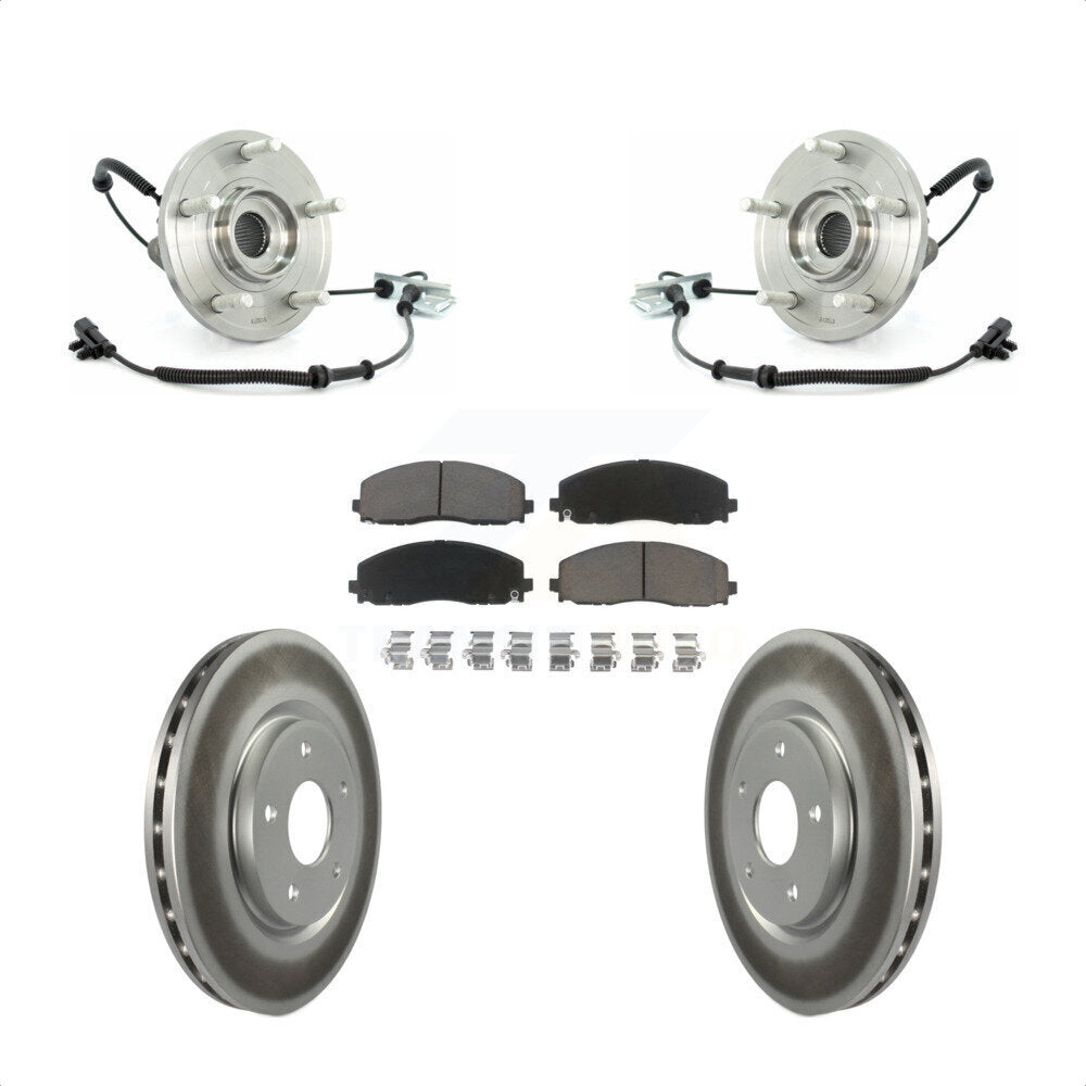 Transit Auto KBB-121232 Wheel Bearing and Hub Assembly for 2009-2012 Volkswagen Routan - Front product image