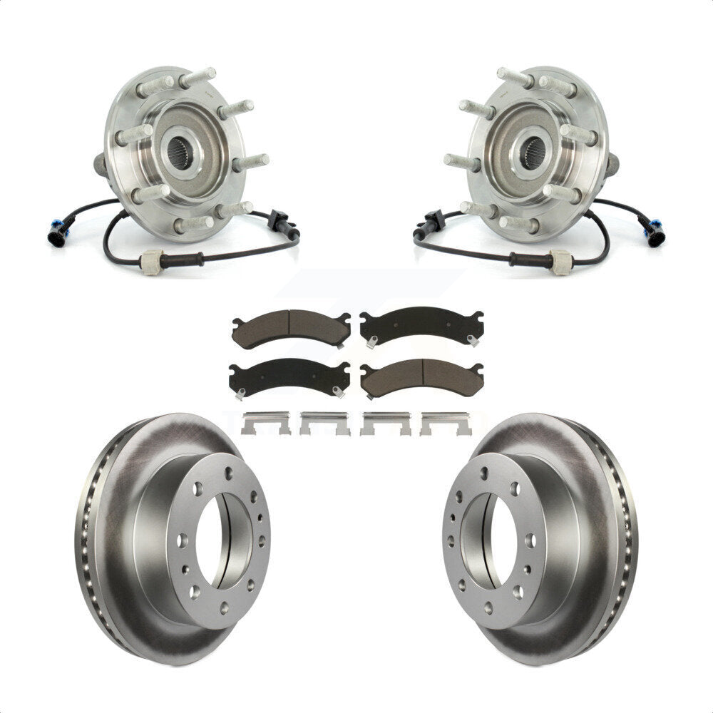 Transit Auto KBB-121233 Wheel Bearing and Hub Assembly for 2001-2007 Chevrolet Silverado 3500 Classic, GMC Sierra 3500 Classic, Chevrolet Silverado 3500 & more - Front product image