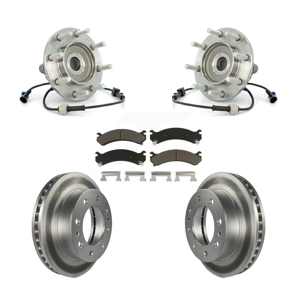 Transit Auto KBB-121234 Wheel Bearing and Hub Assembly for 2004-2007 Chevrolet Silverado 3500 Classic, GMC Sierra 3500 Classic, Chevrolet Silverado 3500 & more - Front product image