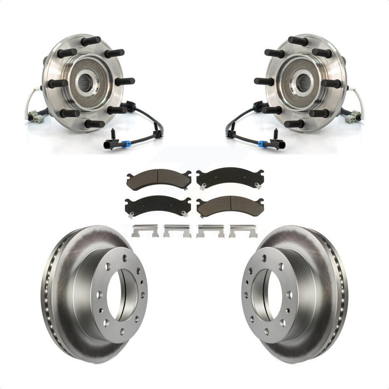 Transit Auto KBB-121235 Wheel Bearing and Hub Assembly for 2001-2007 GMC Sierra 3500 Classic, Chevrolet Silverado 3500, GMC Sierra 3500 - Front product image