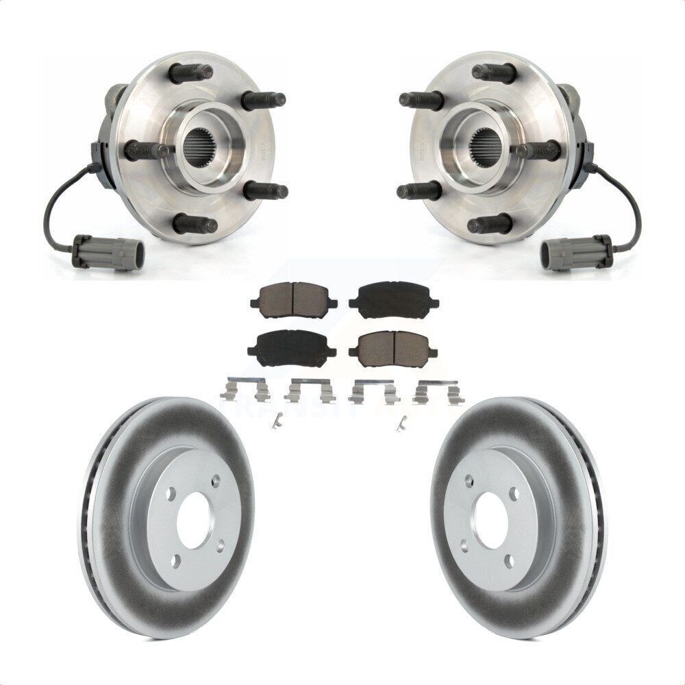 Transit Auto KBB-121242 Wheel Bearing and Hub Assembly for 2003-2007 Pontiac Pursuit, Saturn Ion - Front product image