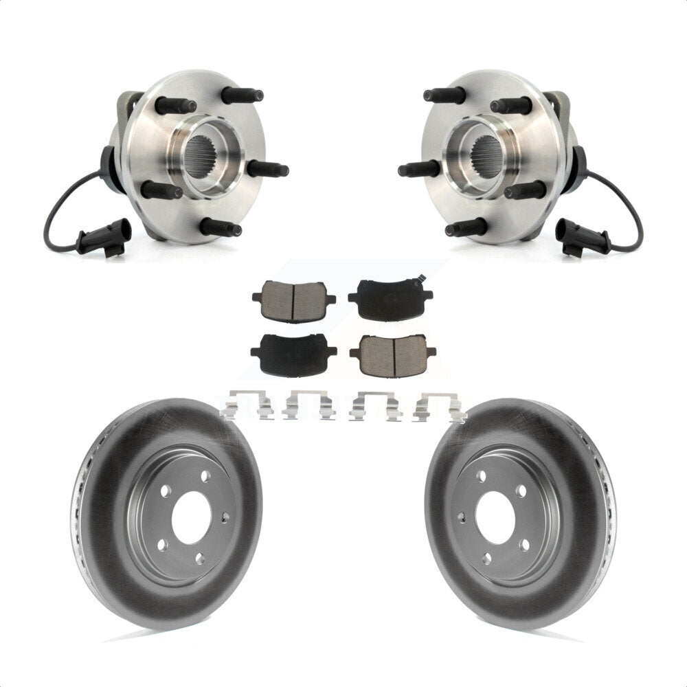 Transit Auto KBB-121244 Wheel Bearing and Hub Assembly for 2004-2010 Chevrolet HHR, Chevrolet Malibu, Pontiac G6 - Front product image