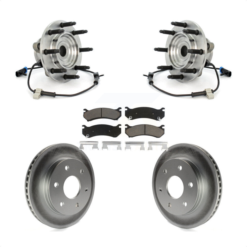 Transit Auto KBB-121254 Wheel Bearing and Hub Assembly for 2001-2007 GMC Sierra 1500 Classic, Chevrolet Silverado 1500, GMC Sierra 1500 - Front product image