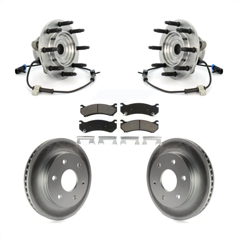 Transit Auto KBB-121254 Wheel Bearing and Hub Assembly for 2001-2007 GMC Sierra 1500 Classic, Chevrolet Silverado 1500, GMC Sierra 1500 - Front product image