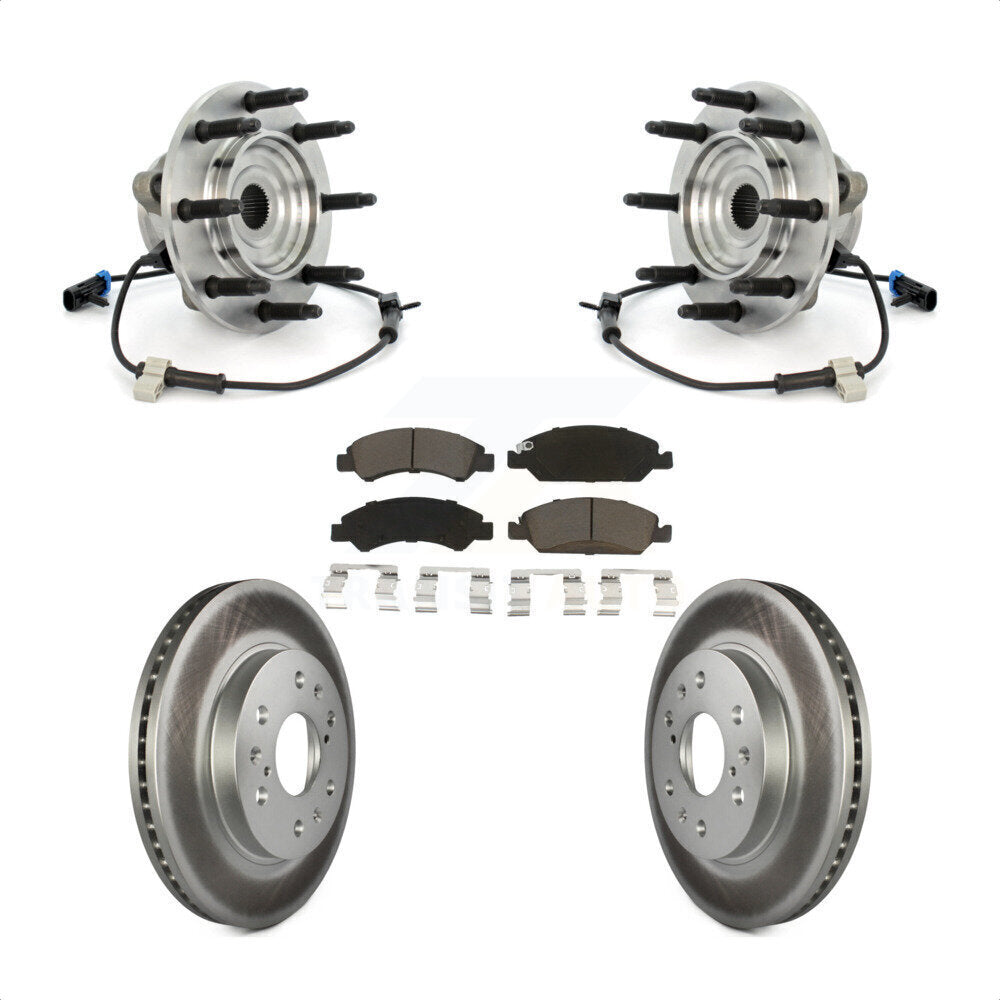 Transit Auto KBB-121255 Wheel Bearing and Hub Assembly for 2005-2007 Chevrolet Silverado 1500 Classic, GMC Sierra 1500 Classic, Chevrolet Silverado 1500 & more - Front product image