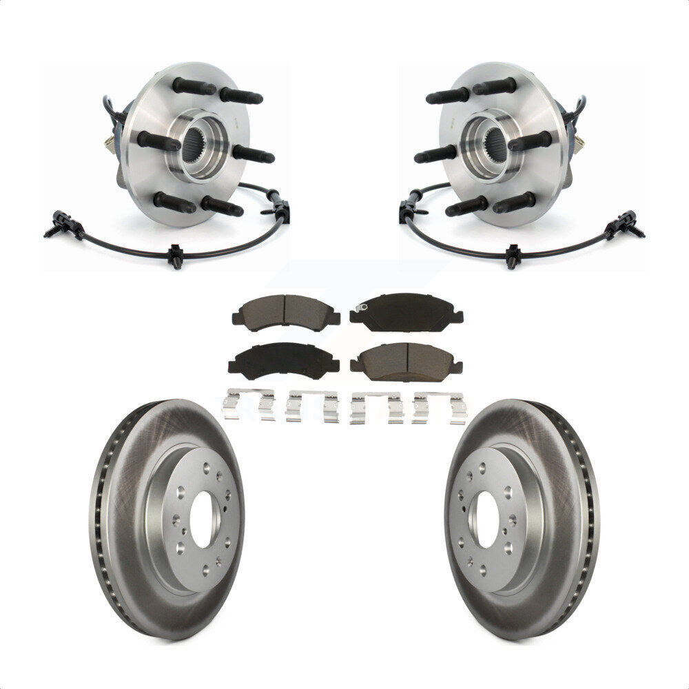 Transit Auto KBB-121256 Wheel Bearing and Hub Assembly for 2005-2014 Chevrolet Express 1500, GMC Savana 1500, Chevrolet Silverado 1500 Classic & more - Front product image
