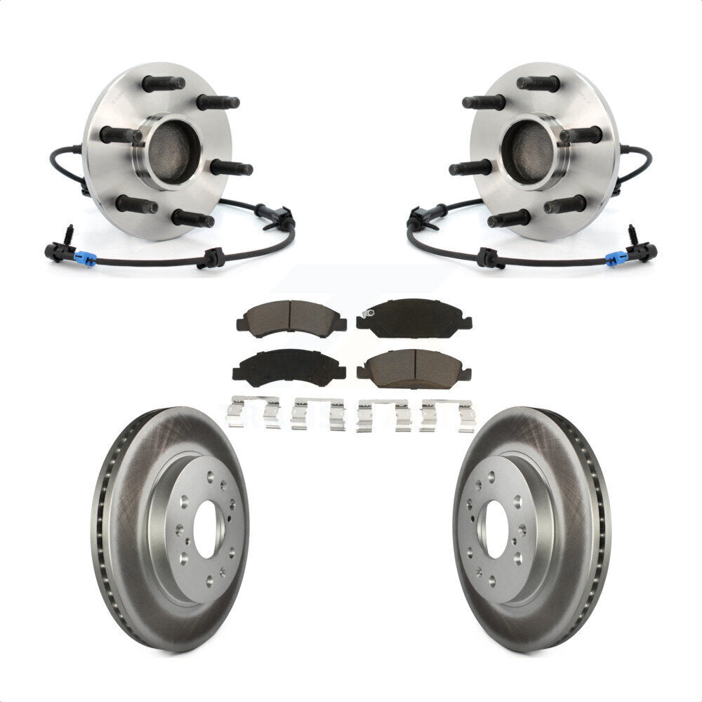 Transit Auto KBB-121257 Wheel Bearing and Hub Assembly for 2005-2014 Chevrolet Express 1500, GMC Savana 1500, Chevrolet Silverado 1500 Classic & more - Front product image