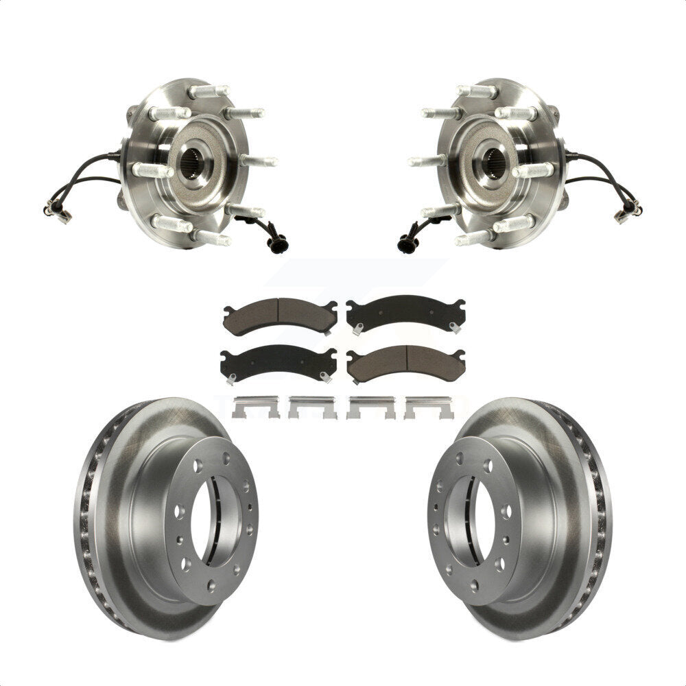 Transit Auto KBB-121258 Wheel Bearing and Hub Assembly for 2001-2007 Chevrolet Silverado 1500 HD Classic, Chevrolet Silverado 2500 HD Classic, GMC Sierra 1500 HD Classic & more - Front product image
