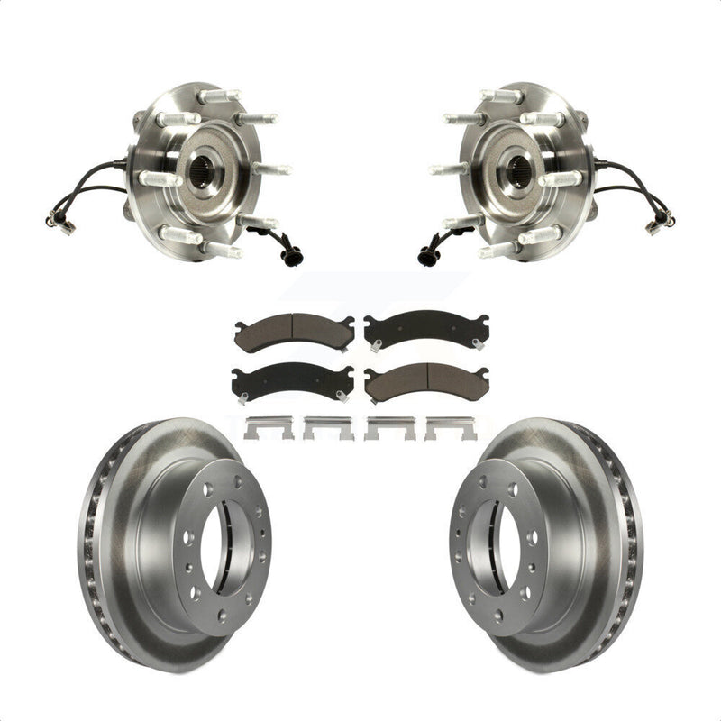 Transit Auto KBB-121258 Wheel Bearing and Hub Assembly for 2001-2007 Chevrolet Silverado 1500 HD Classic, Chevrolet Silverado 2500 HD Classic, GMC Sierra 1500 HD Classic & more - Front product image
