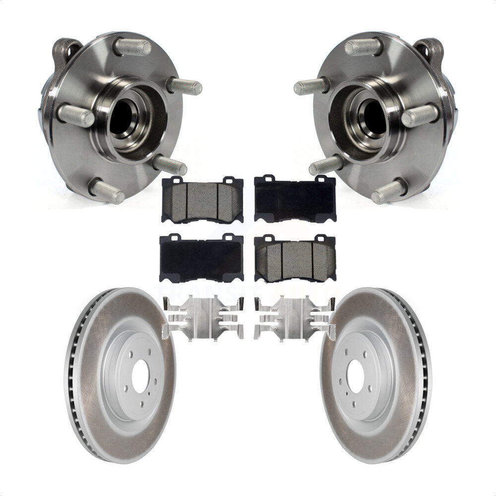 Transit Auto KBB-121267 Wheel Bearing and Hub Assembly for 2009-2023 Nissan Z, INFINITI Q60, INFINITI Q70L & more - Front product image