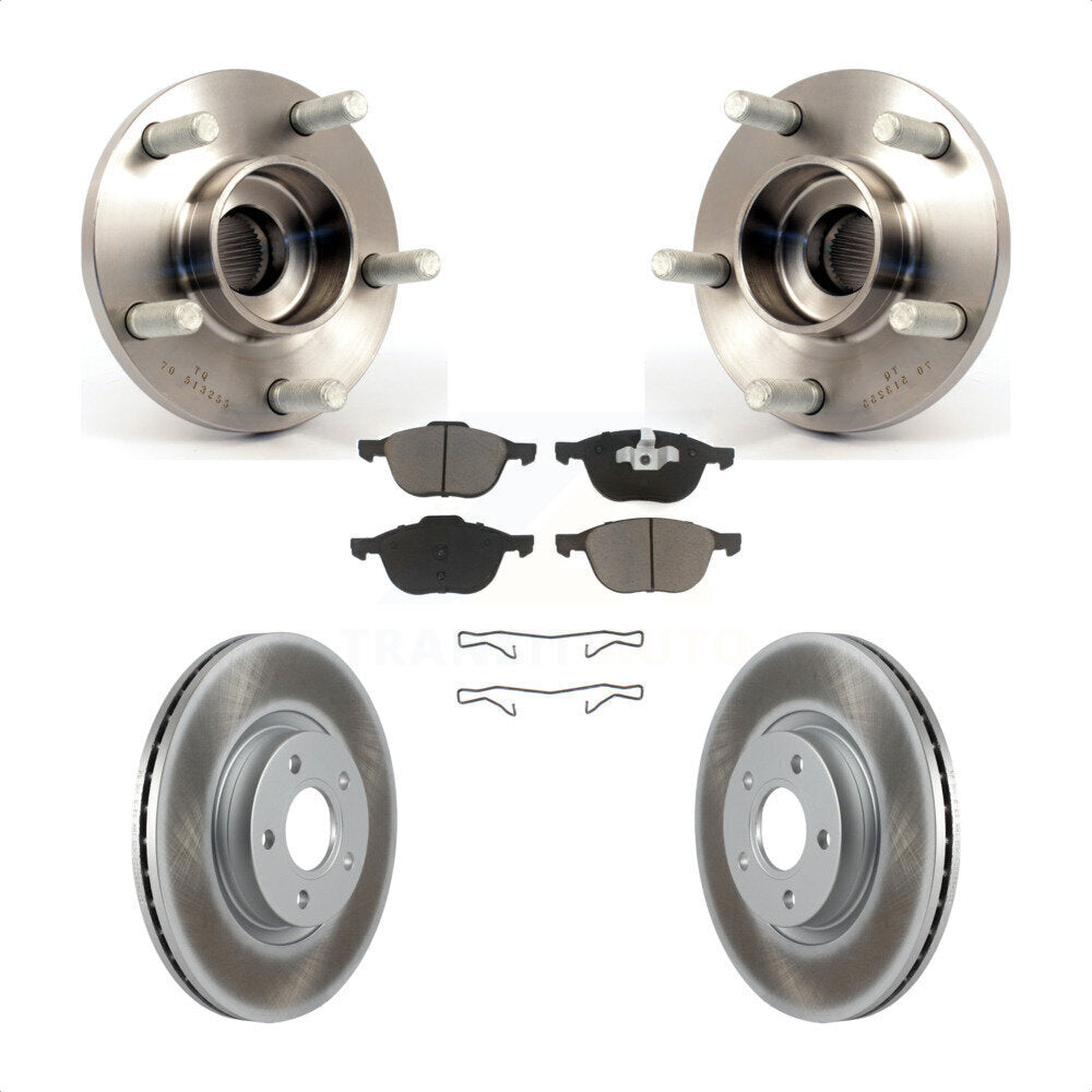 Transit Auto KBB-121270 Wheel Bearing and Hub Assembly for 2004-2013 Volvo C30, Volvo C70, Volvo S40 & more - Front product image