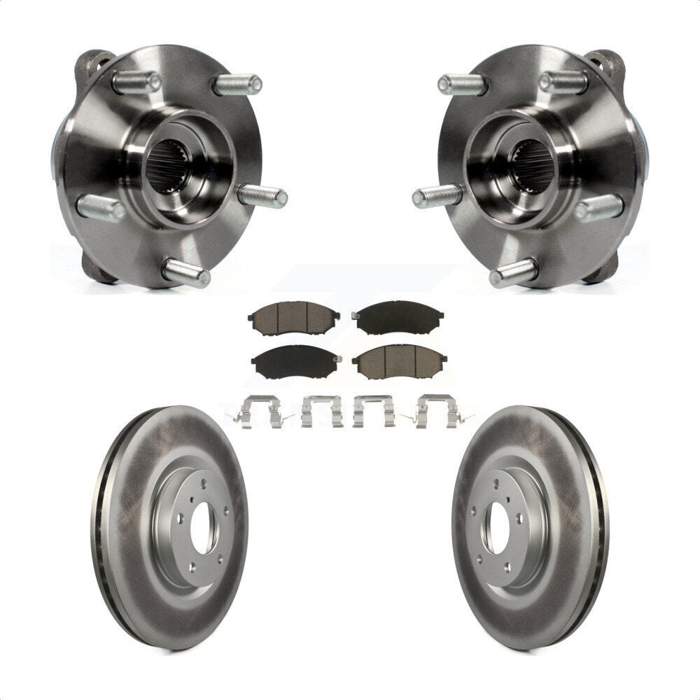 Transit Auto KBB-121274 Wheel Bearing and Hub Assembly for 2006-2019 INFINITI Q40, INFINITI Q70L, INFINITI QX70 & more - Front product image