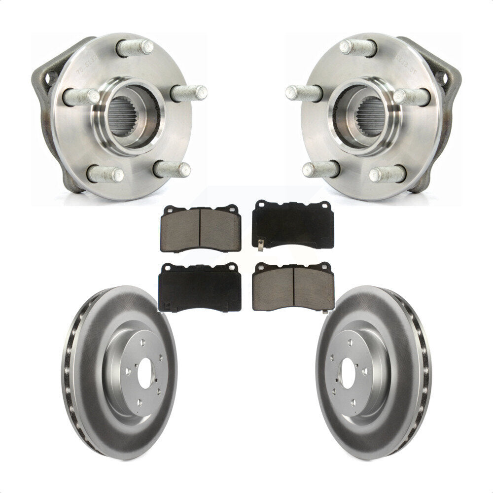 Transit Auto KBB-121287 Wheel Bearing and Hub Assembly for 2014 Subaru WRX - Front product image