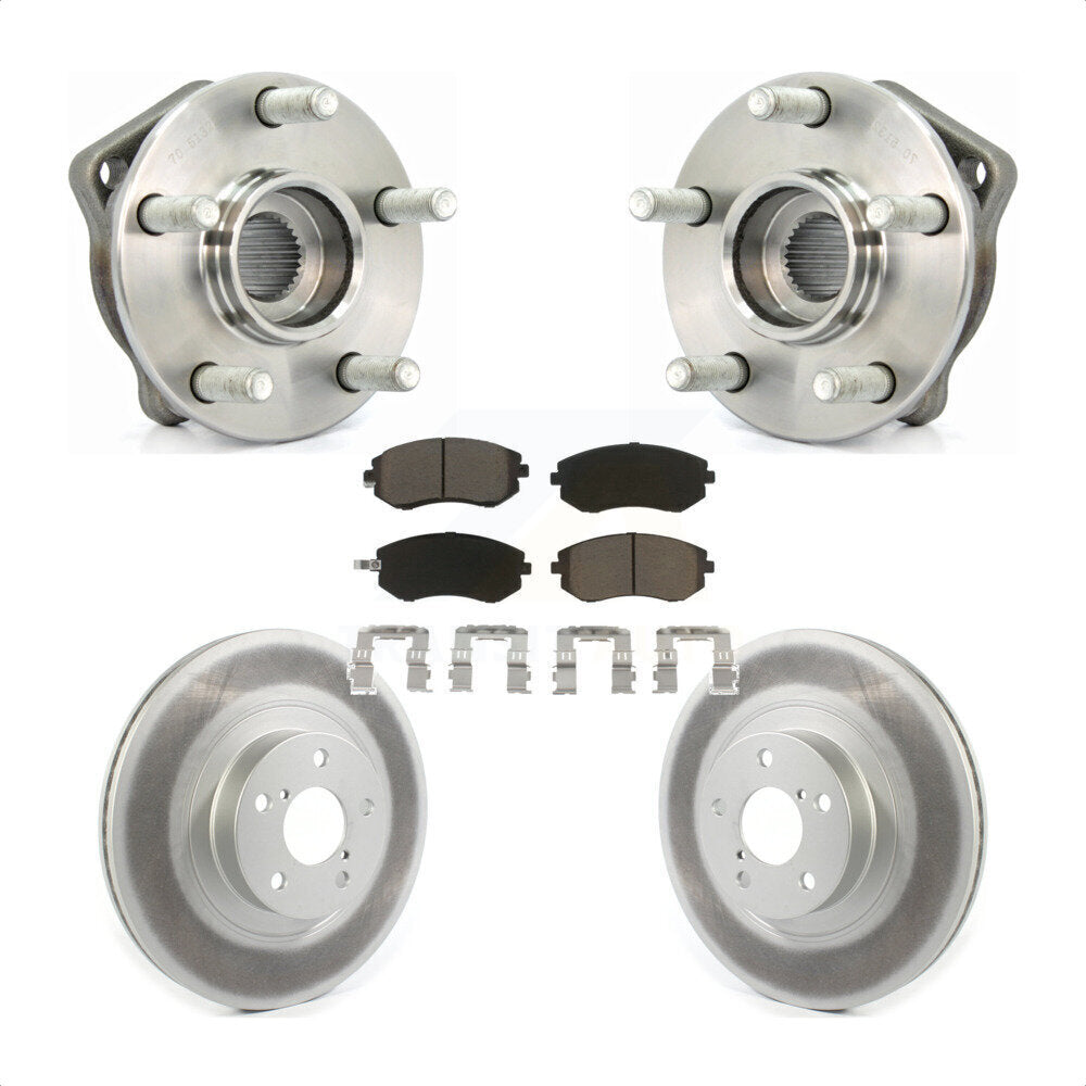 Transit Auto KBB-121289 Wheel Bearing and Hub Assembly for 2005-2013 Subaru WRX, Subaru Legacy, Subaru Impreza & more - Front product image