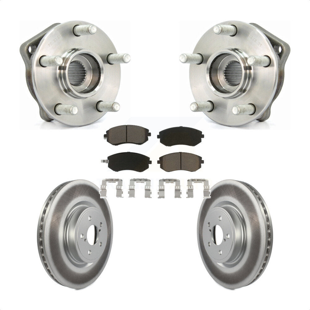 Transit Auto KBB-121293 Wheel Bearing and Hub Assembly for 2005-2006 Subaru Legacy - Front product image