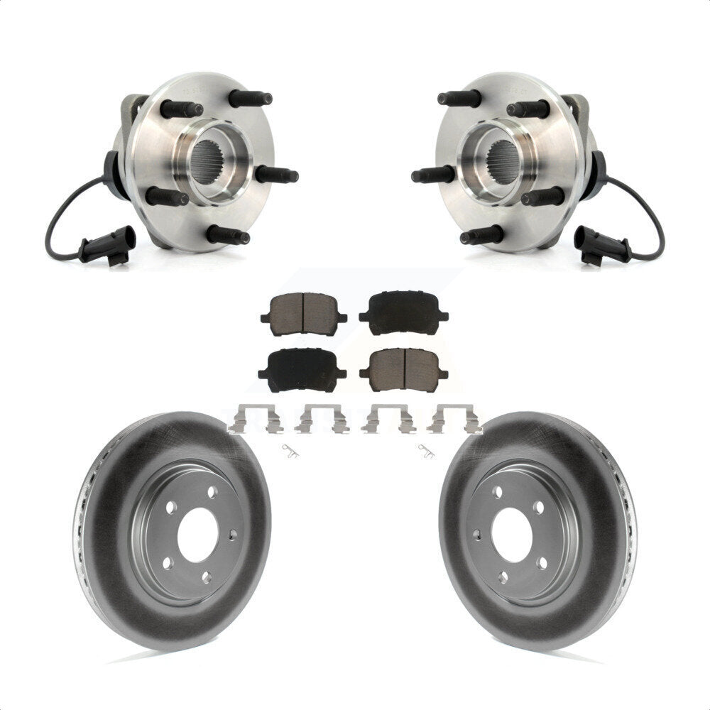 Transit Auto KBB-121295 Wheel Bearing and Hub Assembly for 2004-2012 Chevrolet Malibu, Pontiac G6, Saturn Aura - Front product image