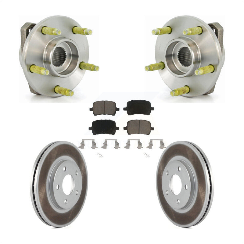 Transit Auto KBB-121296 Wheel Bearing and Hub Assembly for 2006-2007 Chevrolet Malibu, Pontiac G6 - Front product image