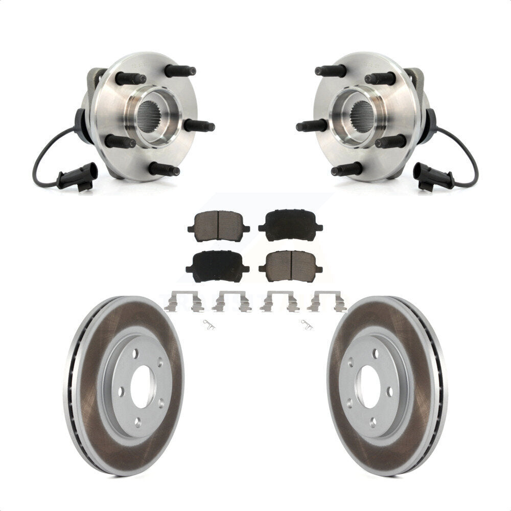 Transit Auto KBB-121298 Wheel Bearing and Hub Assembly for 2004-2008 Chevrolet Malibu, Pontiac G6 - Front product image