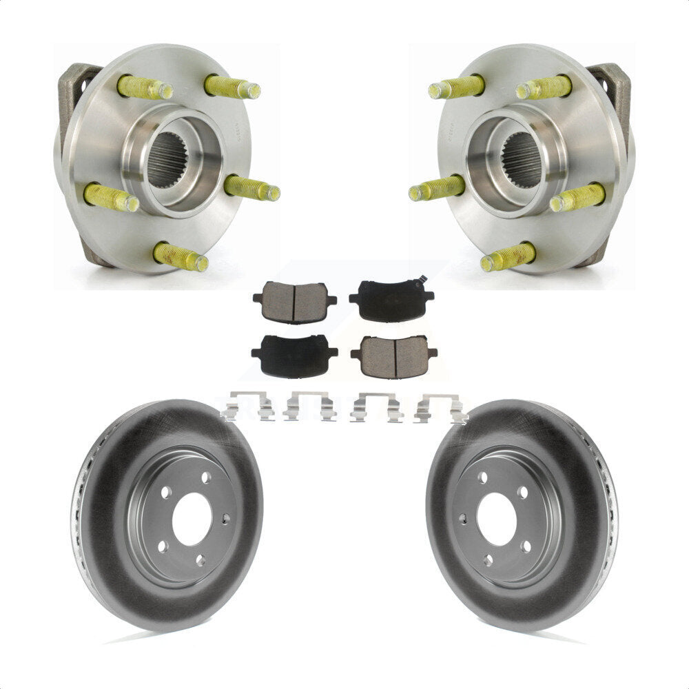 Transit Auto KBB-121300 Wheel Bearing and Hub Assembly for 2004-2005 Pontiac G6, Chevrolet Malibu - Front product image
