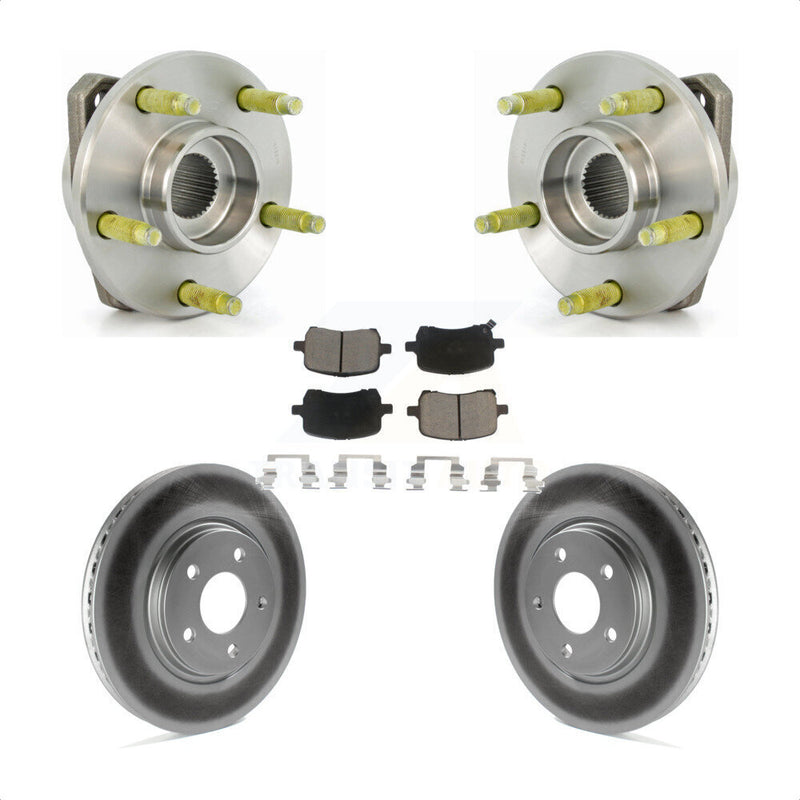 Transit Auto KBB-121300 Wheel Bearing and Hub Assembly for 2004-2005 Pontiac G6, Chevrolet Malibu - Front product image
