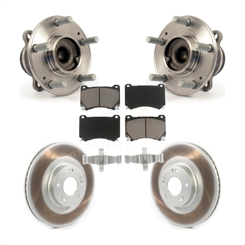 Transit Auto KBB-121304 Wheel Bearing and Hub Assembly for 2009-2014 Hyundai Genesis - Front product image