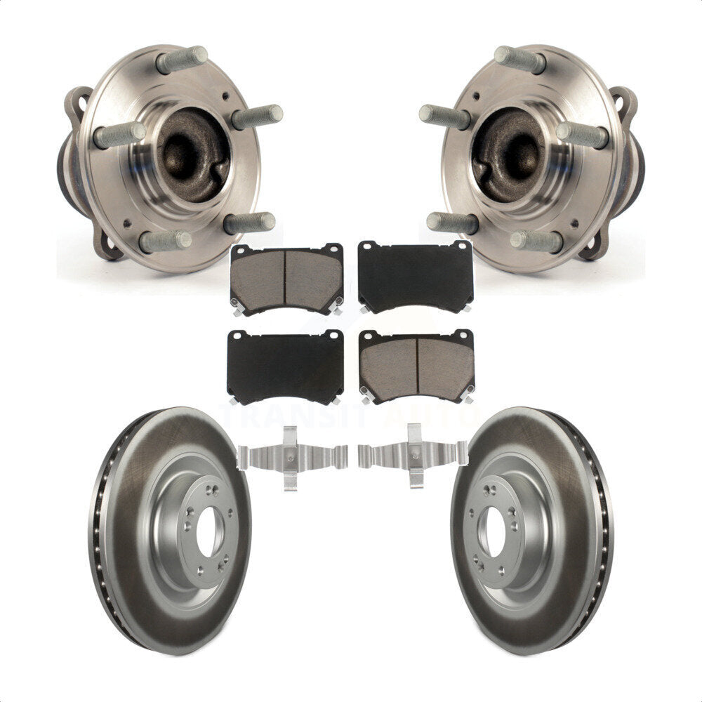 Transit Auto KBB-121305 Wheel Bearing and Hub Assembly for 2011-2014 Hyundai Genesis, Hyundai Equus - Front product image