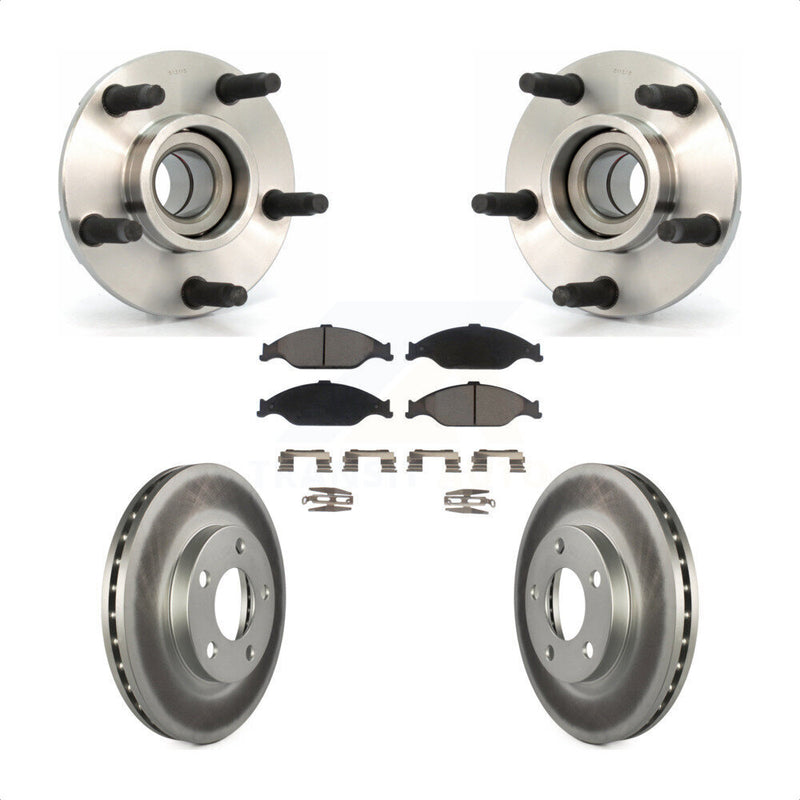 Transit Auto KBB-121308 Wheel Bearing and Hub Assembly for 1999-2004 Ford Mustang - Front product image