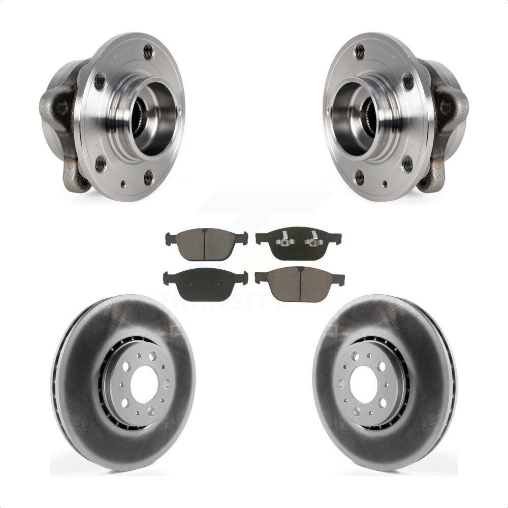 Transit Auto KBB-121313 Wheel Bearing and Hub Assembly for 2008-2014 Volvo XC90 - Front product image