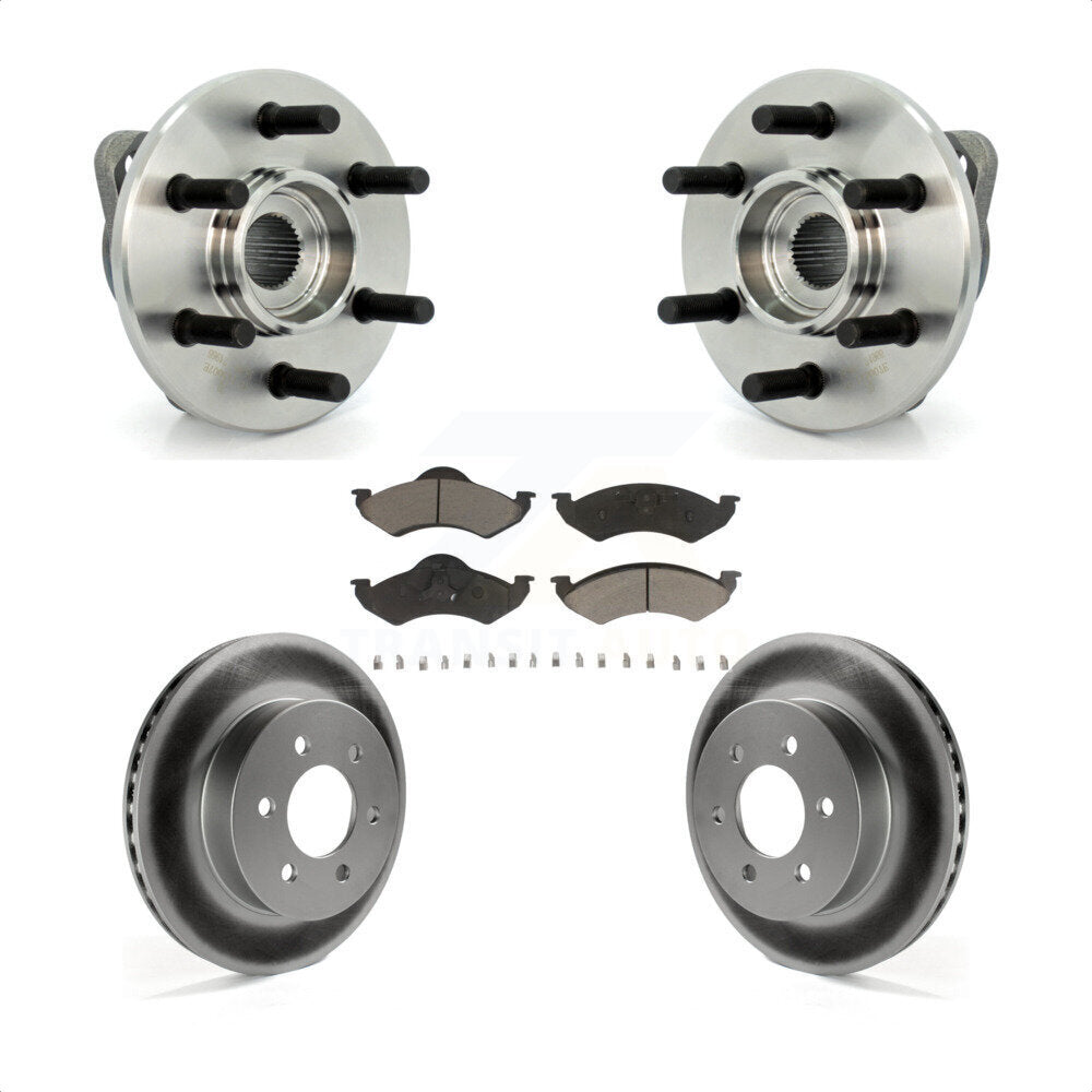 Transit Auto KBB-121323 Wheel Bearing and Hub Assembly for 2000-2002 Dodge Durango, Dodge Dakota - Front product image
