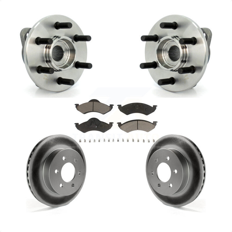 Transit Auto KBB-121323 Wheel Bearing and Hub Assembly for 2000-2002 Dodge Durango, Dodge Dakota - Front product image