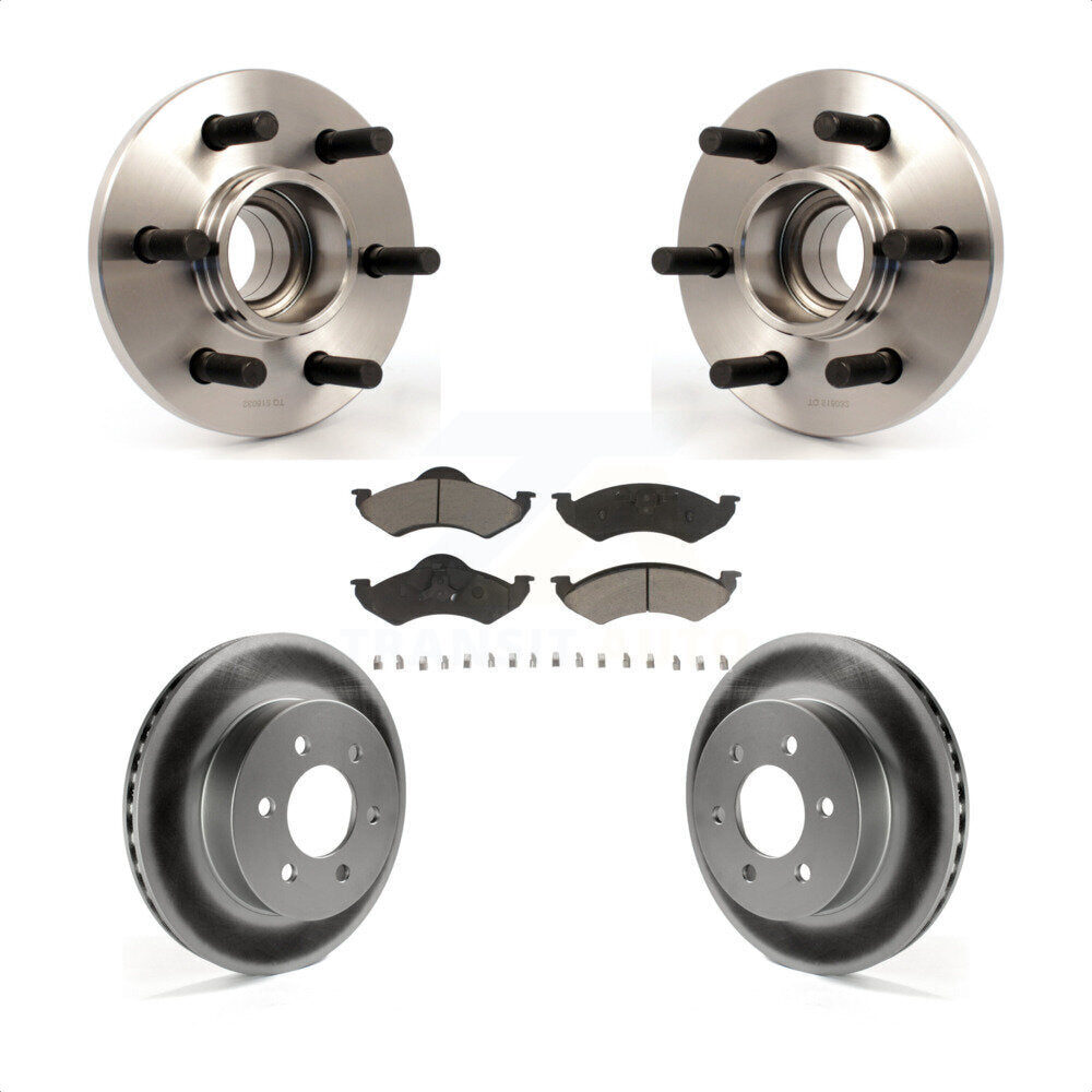 Transit Auto KBB-121324 Wheel Bearing and Hub Assembly for 2000-2002 Dodge Dakota, Dodge Durango - Front product image