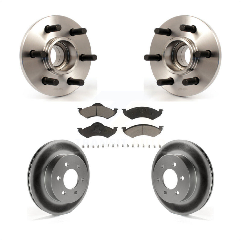 Transit Auto KBB-121324 Wheel Bearing and Hub Assembly for 2000-2002 Dodge Dakota, Dodge Durango - Front product image