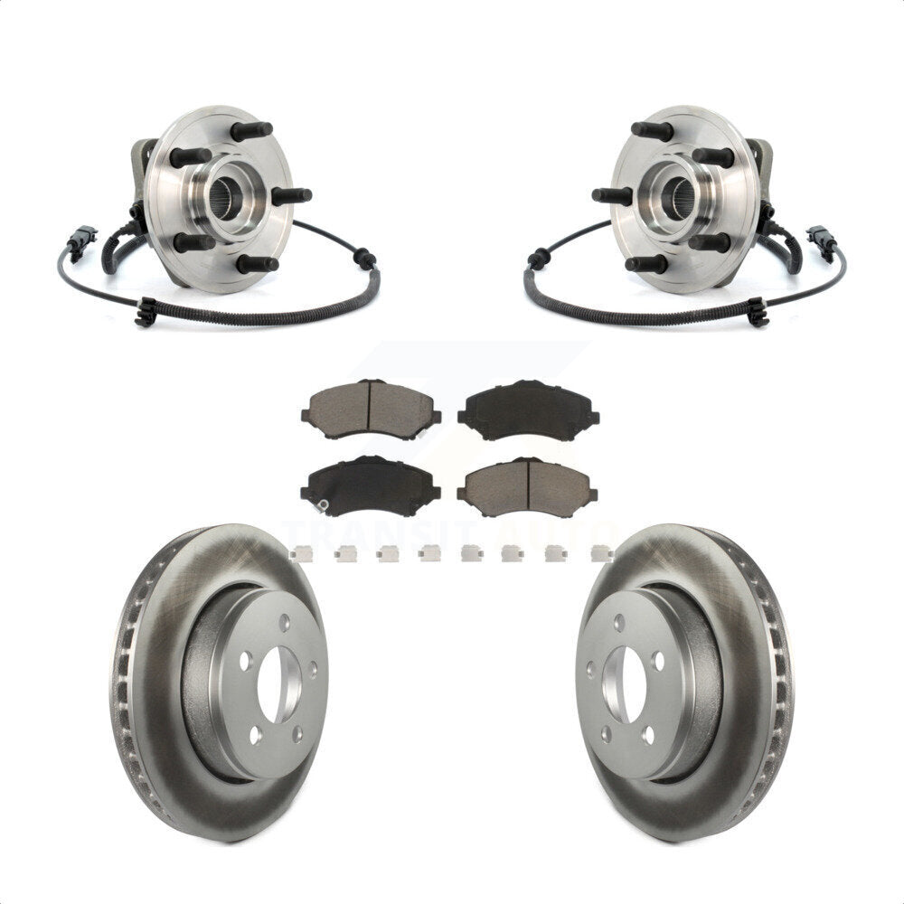 Transit Auto KBB-121330 Wheel Bearing and Hub Assembly for 2007-2012 Dodge Nitro, Jeep Liberty - Front product image