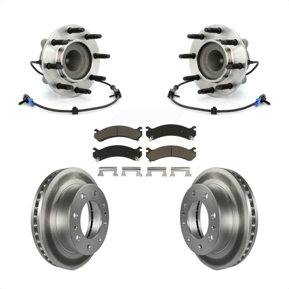 Transit Auto KBB-121335 Wheel Bearing and Hub Assembly for 1999-2017 GMC Savana 2500, Chevrolet Express 2500, Chevrolet Express 3500 & more - Front product image