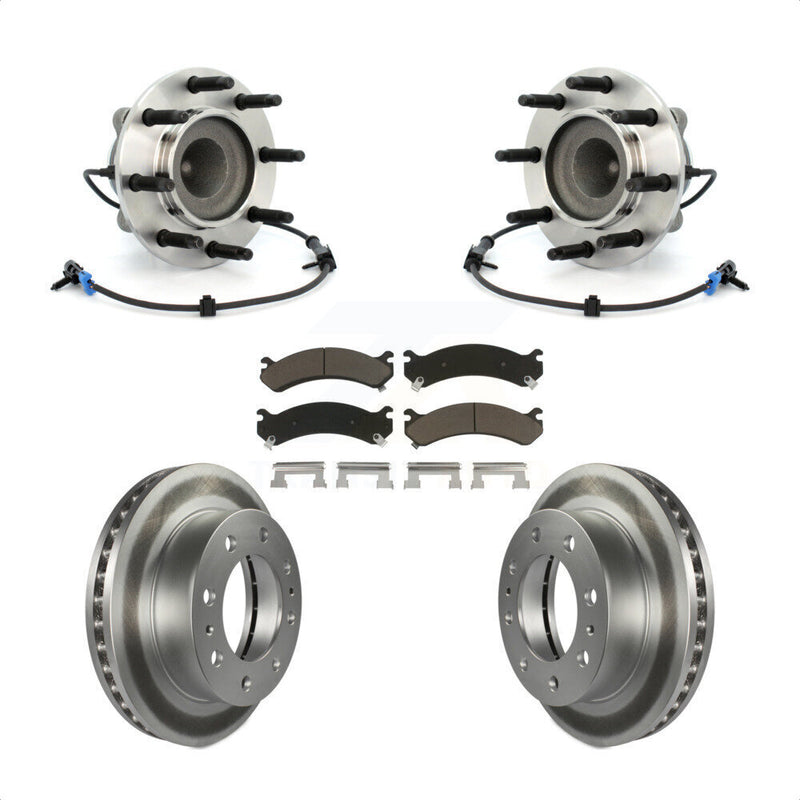 Transit Auto KBB-121335 Wheel Bearing and Hub Assembly for 1999-2017 GMC Savana 2500, Chevrolet Express 2500, Chevrolet Express 3500 & more - Front product image