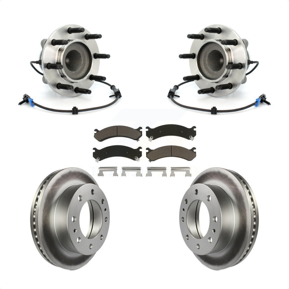 Transit Auto KBB-121338 Wheel Bearing and Hub Assembly for 2009-2015 Chevrolet Express 4500, GMC Savana 4500 - Front product image