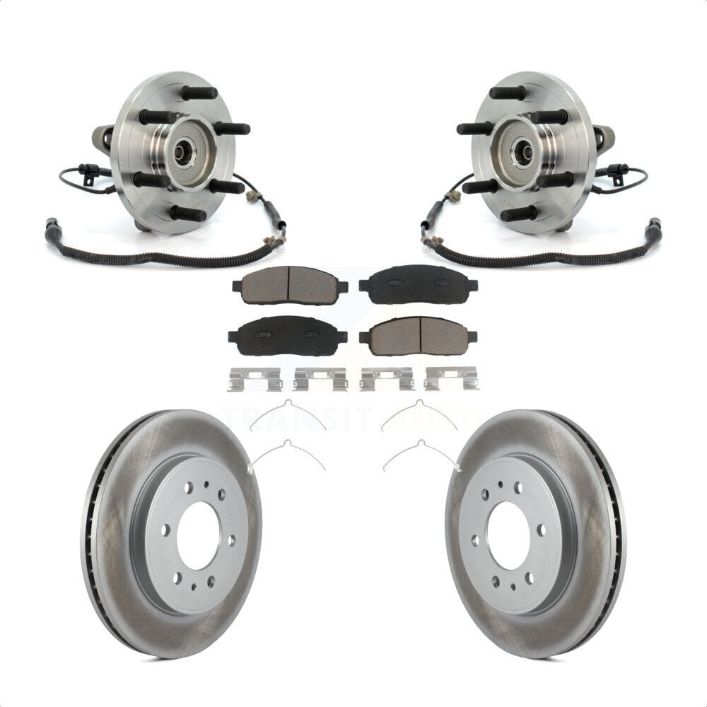 Transit Auto KBB-121340 Wheel Bearing and Hub Assembly for 2009 Ford F-150 - Front product image