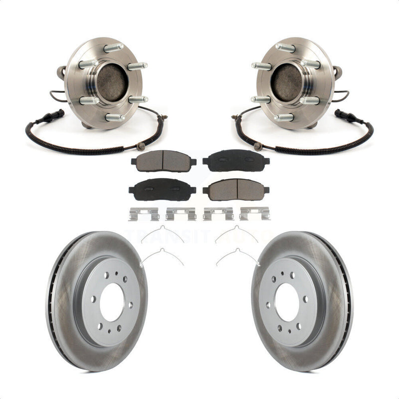 Transit Auto KBB-121341 Wheel Bearing and Hub Assembly for 2009 Ford F-150 - Front product image