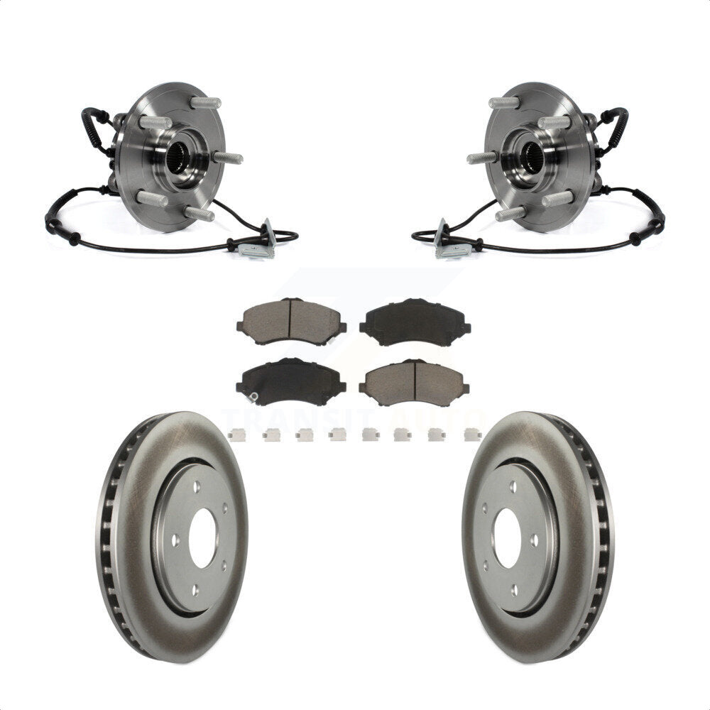 Transit Auto KBB-121344 Wheel Bearing and Hub Assembly for 2012-2016 Volkswagen Routan, Chrysler Town & Country, Dodge Grand Caravan & more - Front product image